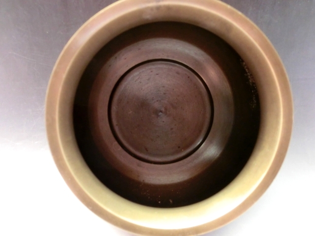 建水□唐銅餌畚古銅製えふご型けんすいお茶道具古美術時代物骨董品