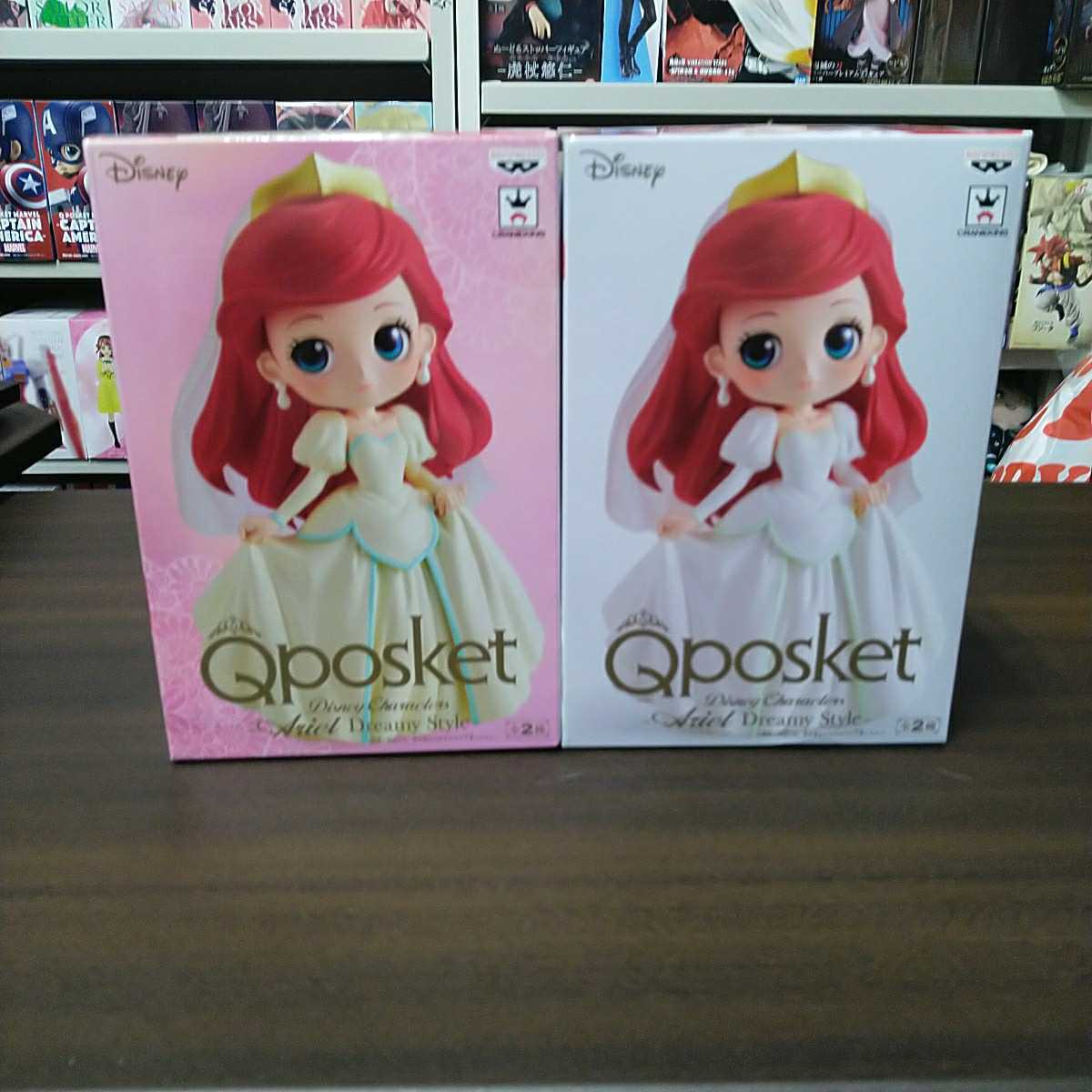 数量は多 数5セットあり Qposket 通常カラーレアカラー 全2種セット アリエル Style Dreamy Ariel Characters  Disney - その他 - hlt.no