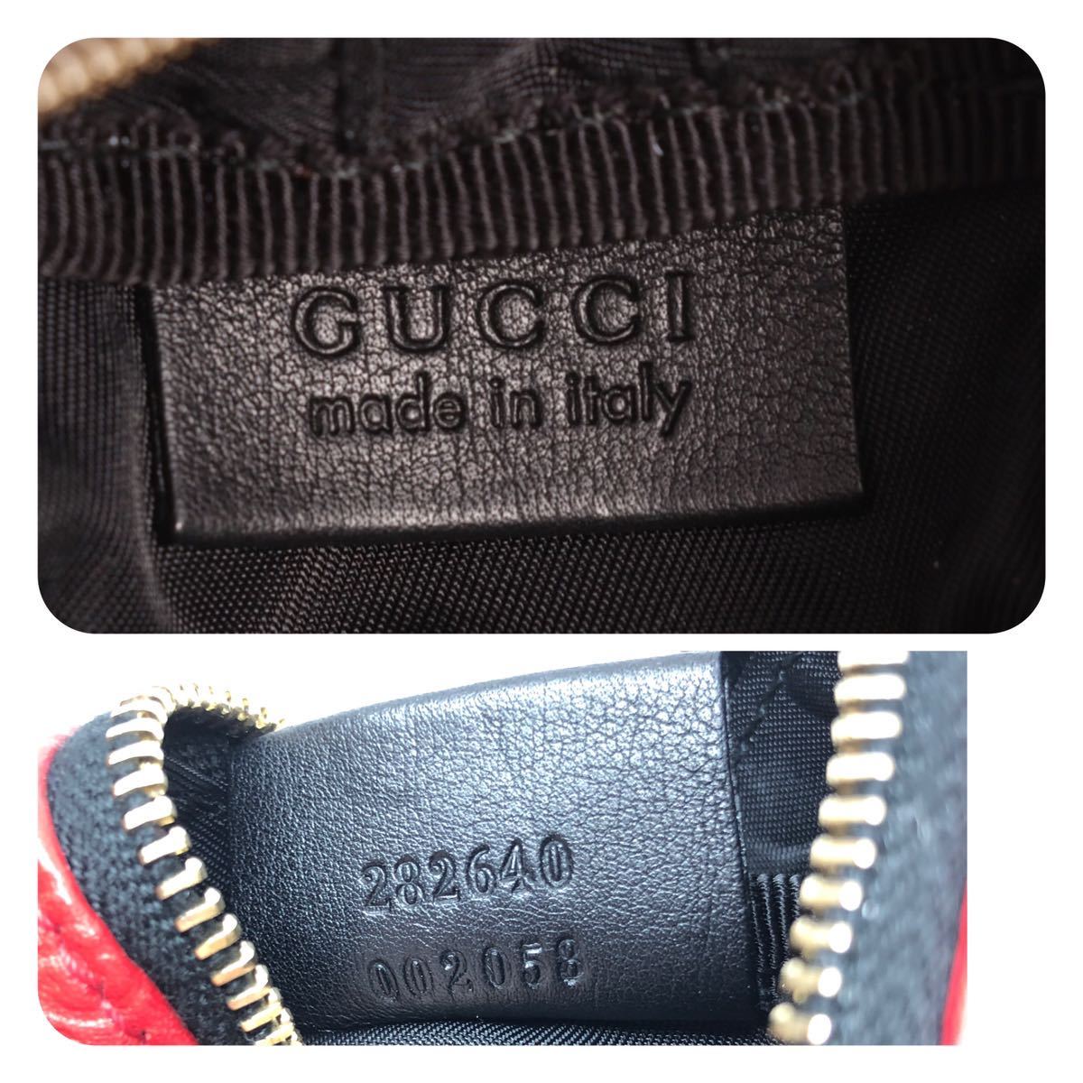 GUCCI グッチてんとう虫 コインケース 282643|Yahoo!フリマ(旧 GUCCI グッチてんとう虫 コインケース 282643|Yahoo!フリマ(旧