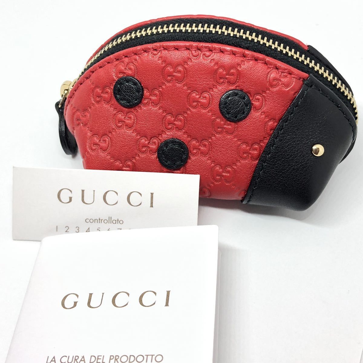 GUCCI グッチてんとう虫 コインケース 282643|Yahoo!フリマ(旧 GUCCI グッチてんとう虫 コインケース 282643|Yahoo!フリマ(旧