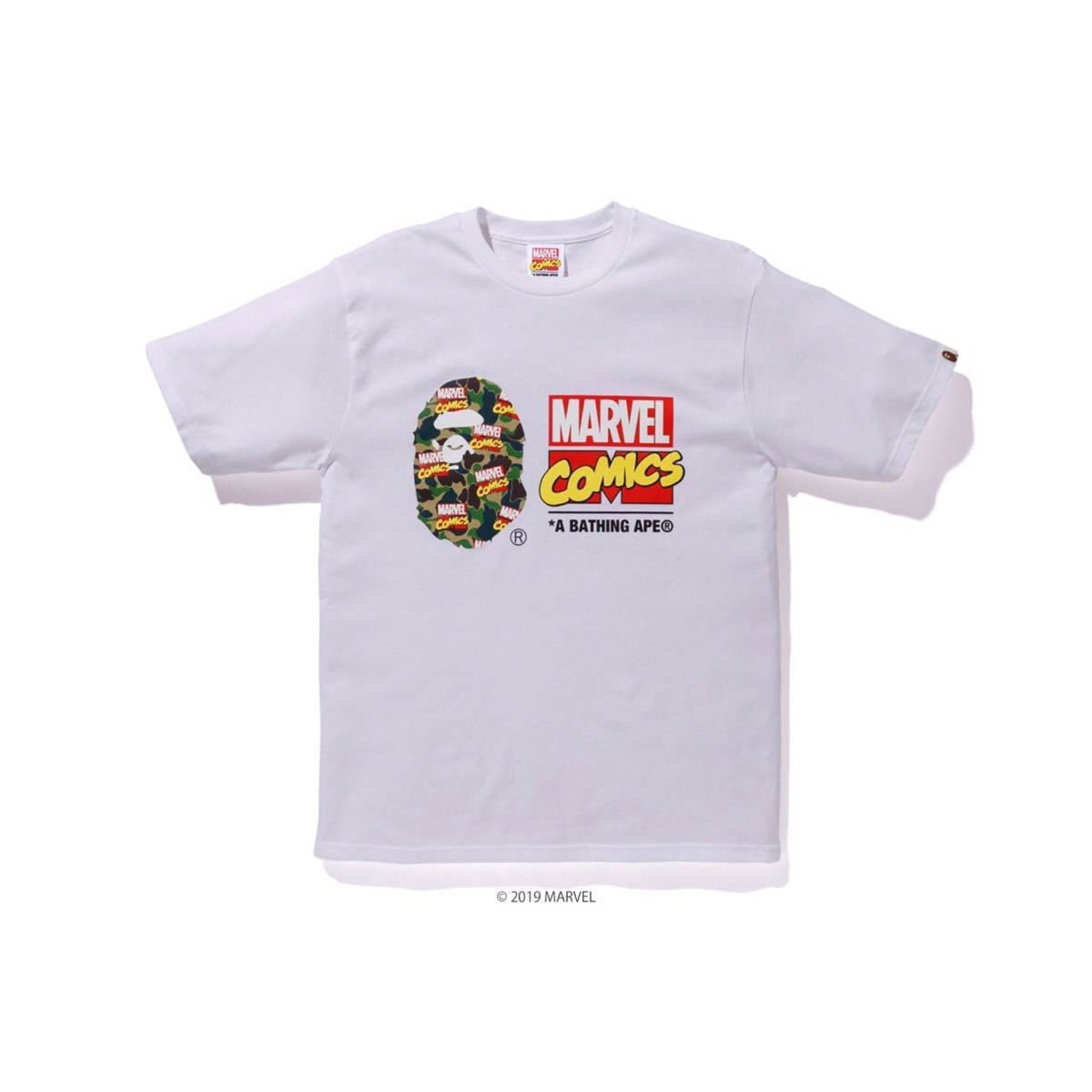60%OFF】 BAPE アベイシングエイプ Lサイズ ホワイト Tシャツ ape