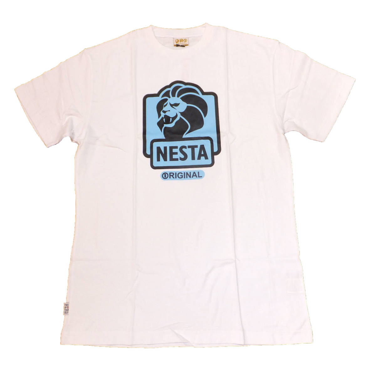 【送料無料】新品NESTA BRAND Tシャツ ネスタブランド正規品W-036 Lサイズ レゲエ ヒップホップ ダンス ストリート系 ライオン_画像1