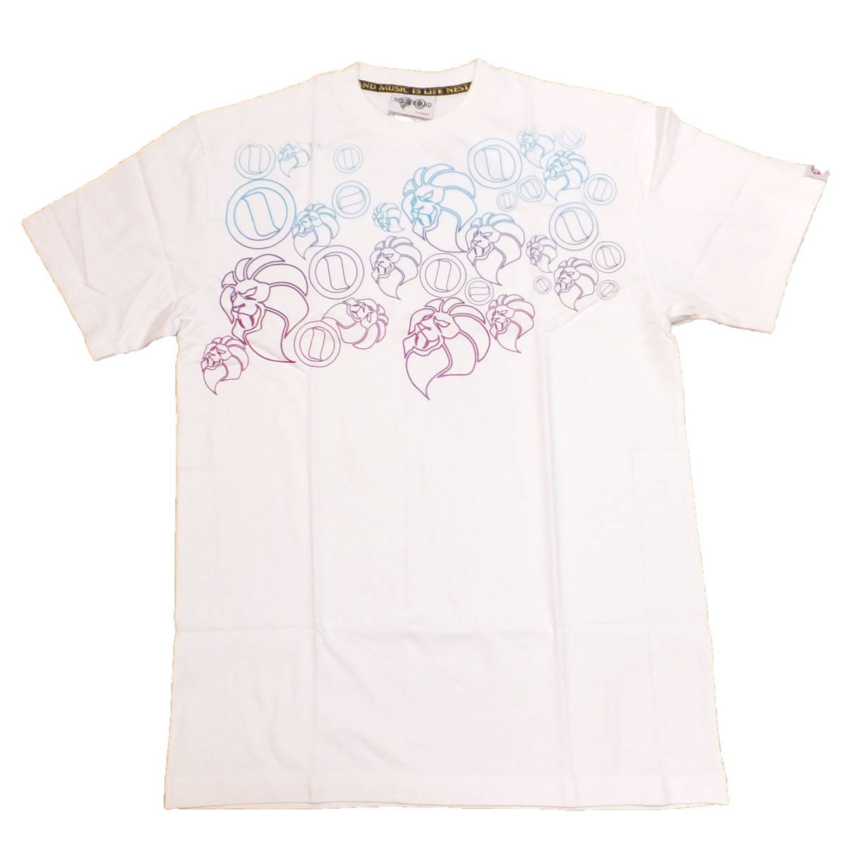 【送料無料】新品NESTA BRAND Tシャツ ネスタブランド正規品W-051 Lサイズ ヘビーウェイトタイプ レゲエ ストリート系 ライオン