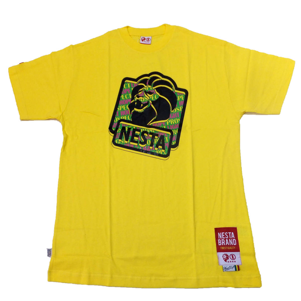 【送料無料】新品NESTA BRAND Tシャツ ネスタブランド正規(guī)品C-25 Lサイズ レゲエ ヒップホップ ダンス ストリート系 ライオン