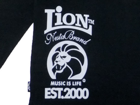 【送料無(wú)料】新品NESTA BRAND 長(zhǎng)袖Tシャツ ネスタブランド正規(guī)品005 Mサイズ ロンT レゲエ ヒップホップ ダンス ストリート系 ライオン