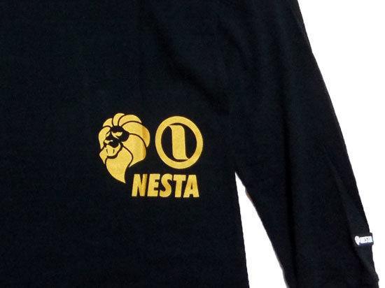 【送料無料】新品NESTA BRAND 長袖Tシャツ ネスタブランド正規品012 Lサイズ ロンT レゲエ ヒップホップ ダンス ストリート系 ライオン_画像4