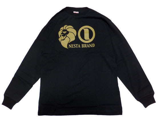 【送料無料】新品NESTA BRAND 長袖Tシャツ ネスタブランド正規品051 Lサイズ ロンT レゲエ ヒップホップ ダンス ストリート系 ライオン_画像1