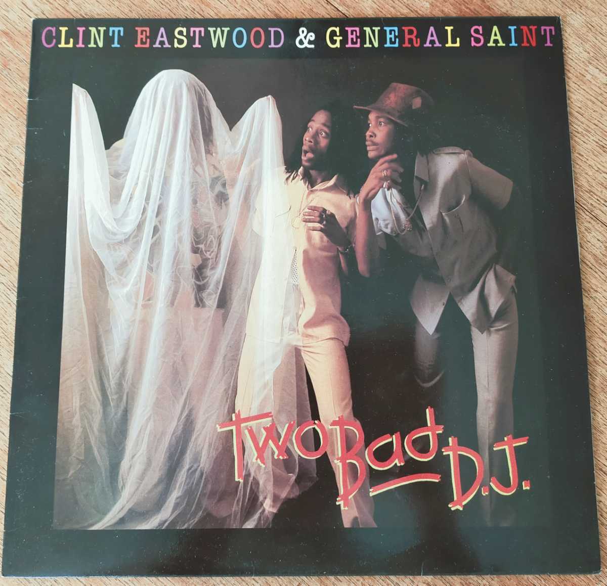 Clint Eastwood & General Saint/Two Bad D.J./英Org./直輸入盤/歌詞シート・解説付/Roots Radics/Scientist_画像1