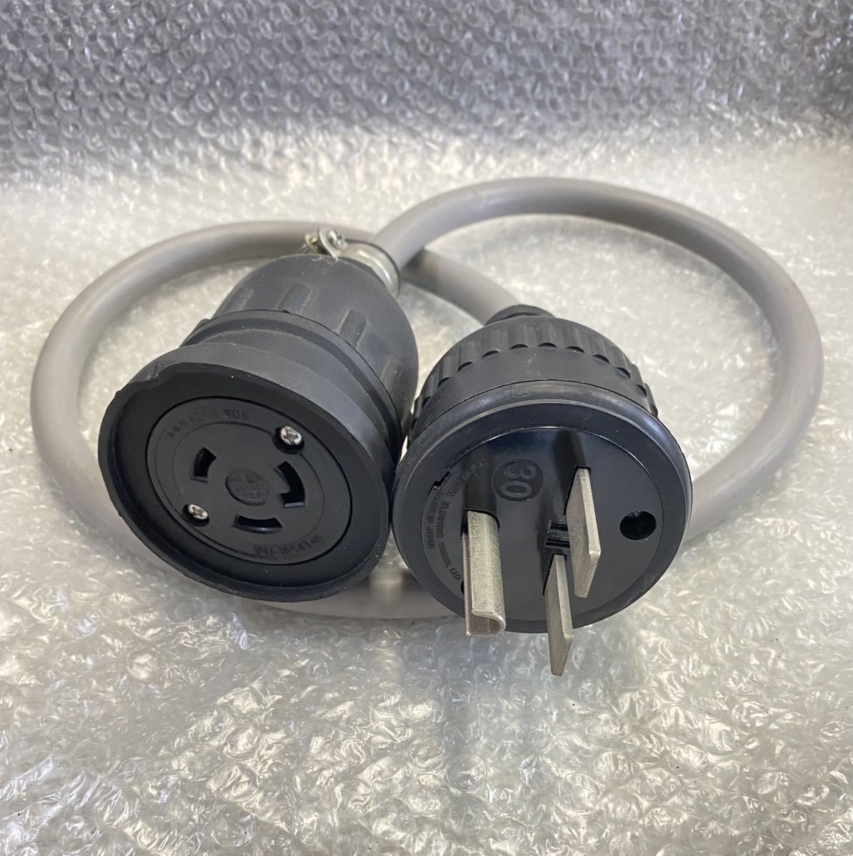 National extender power cord cable 30A 250V rainproof shape used operation goods tube NO.L302