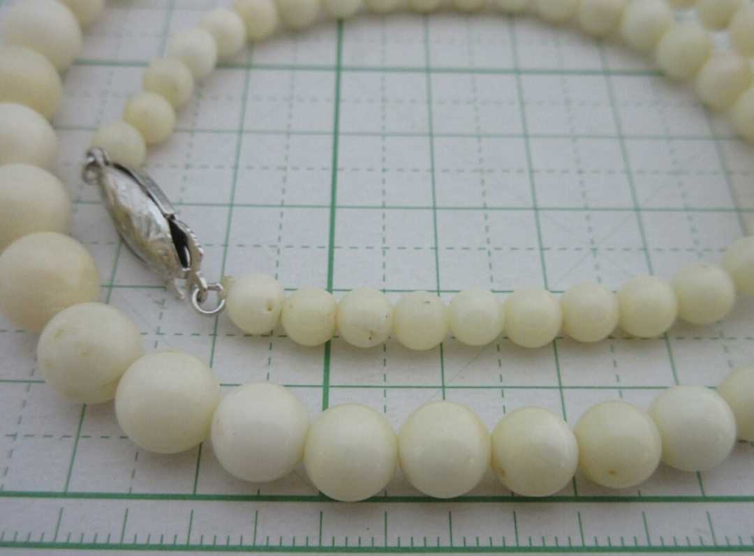 [TOP].. coral 24.3g necklace loose bracele netsuke e349.