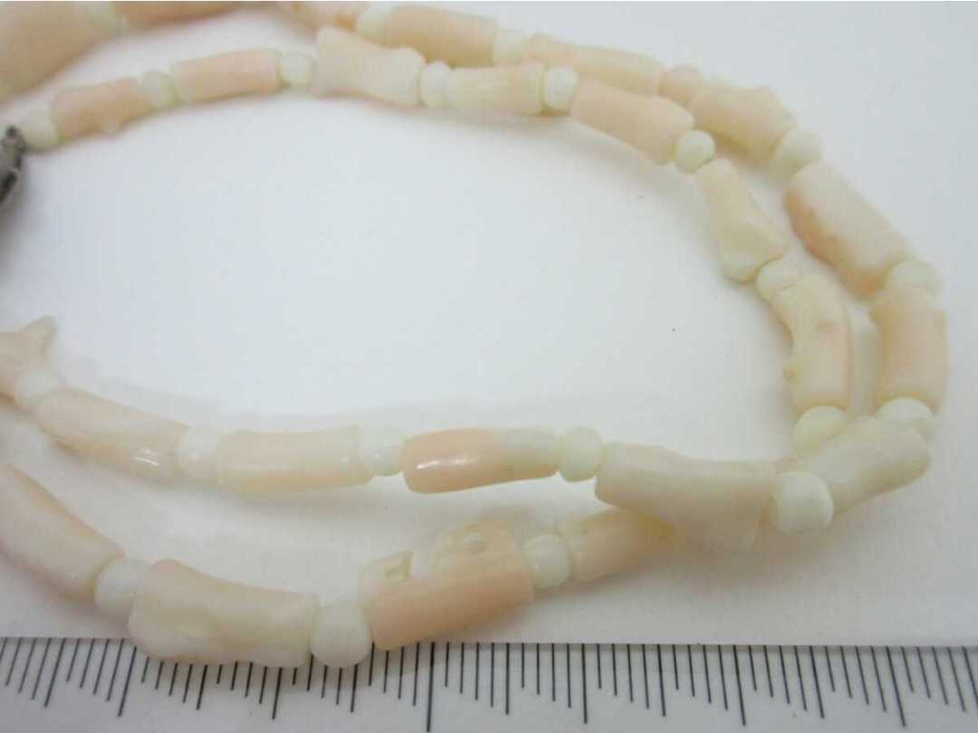 [TOP].. coral 15g necklace loose bracele netsuke d377.