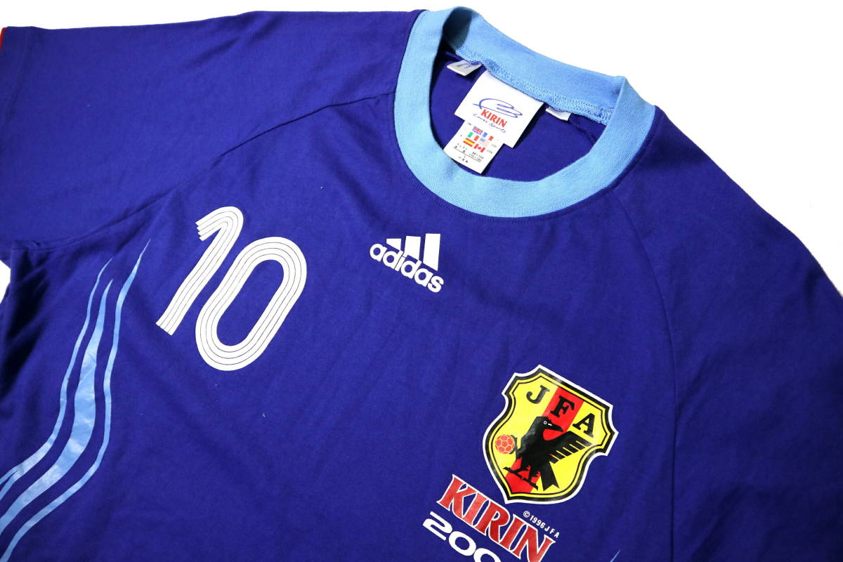概ね美品！◆2006 サッカー日本代表 半袖Tシャツ◆Lサイズ 展示見本_画像3