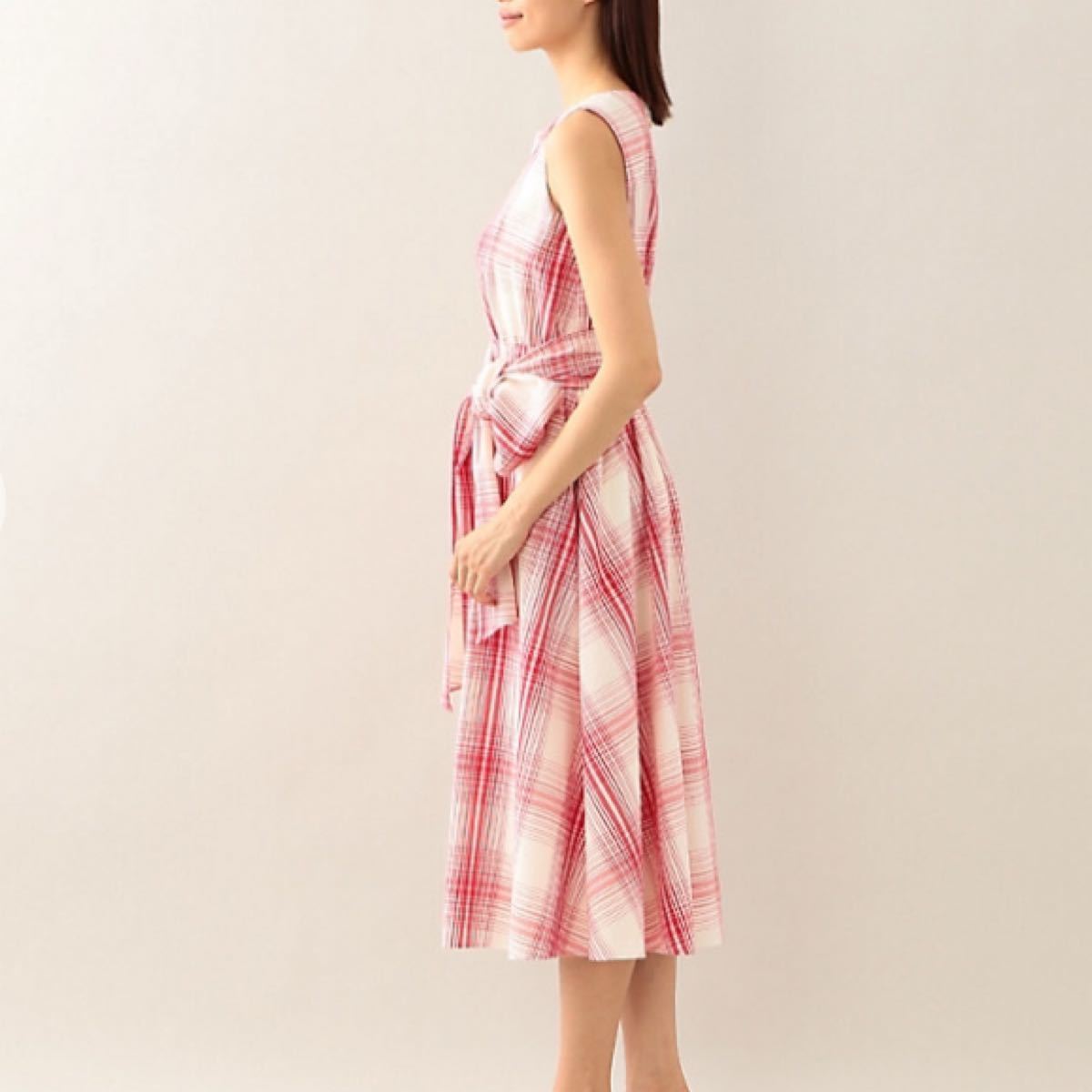 美品☆EPOCA☆白黒ルーセントチェックドレス ワンピース | laninternet