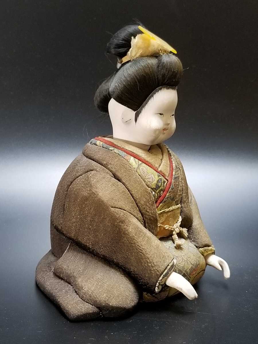 お福さん 木目込人形 高さ約20cm 商売繁盛 縁起物 招福 夫婦和合 お福さん 木目込人形 高さ約20cm 商売繁盛 縁起物 招福 夫婦和合
