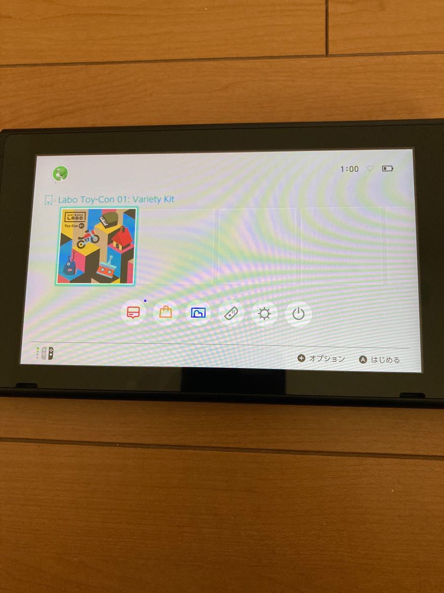 Nintendo Switch 新型　本体のみ　中古　動作確認済