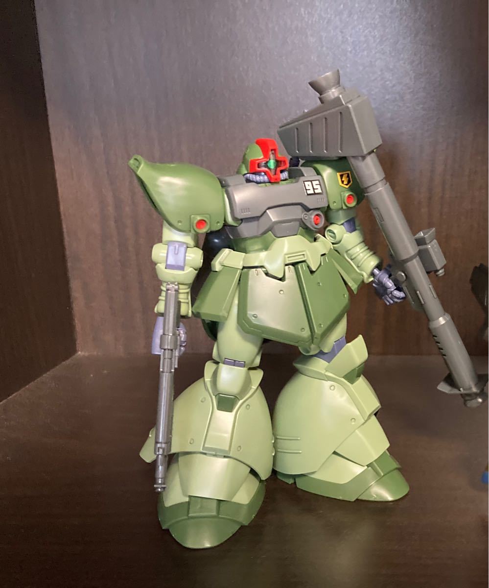 Paypayフリマ Hguc リックドム2 ライトグリーン 墨入れ完成品 Paypayフリマ Hguc リックドム2 ライトグリーン 墨入れ完成品