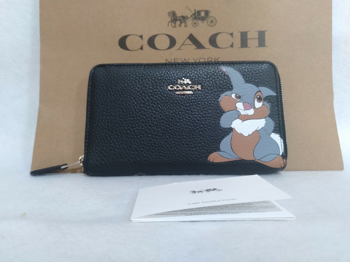 Paypayフリマ 新品未使用 Coach コーチ ディズニー とんすけ 長財布 Paypayフリマ 新品未使用 Coach コーチ ディズニー とんすけ 長財布