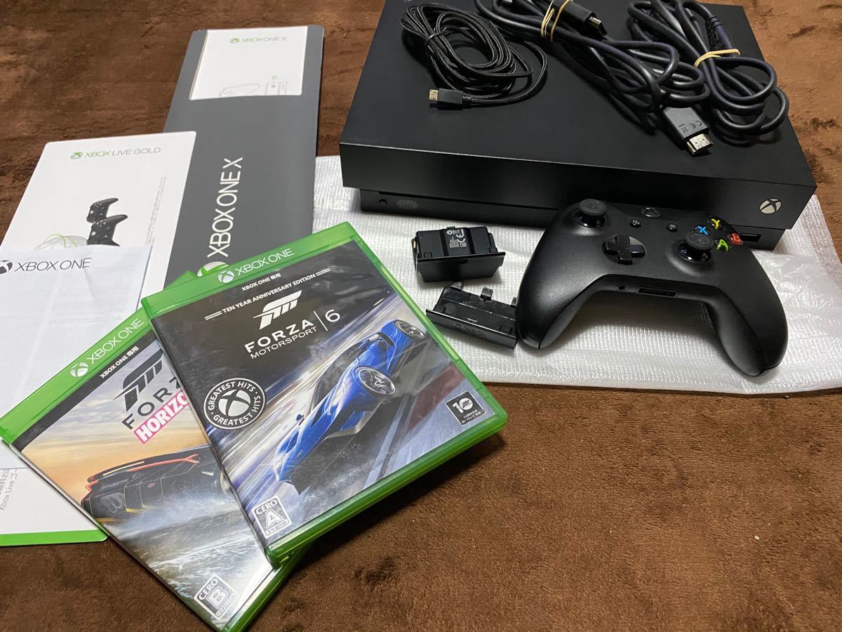 Xbox One X 1TB ソフトセット