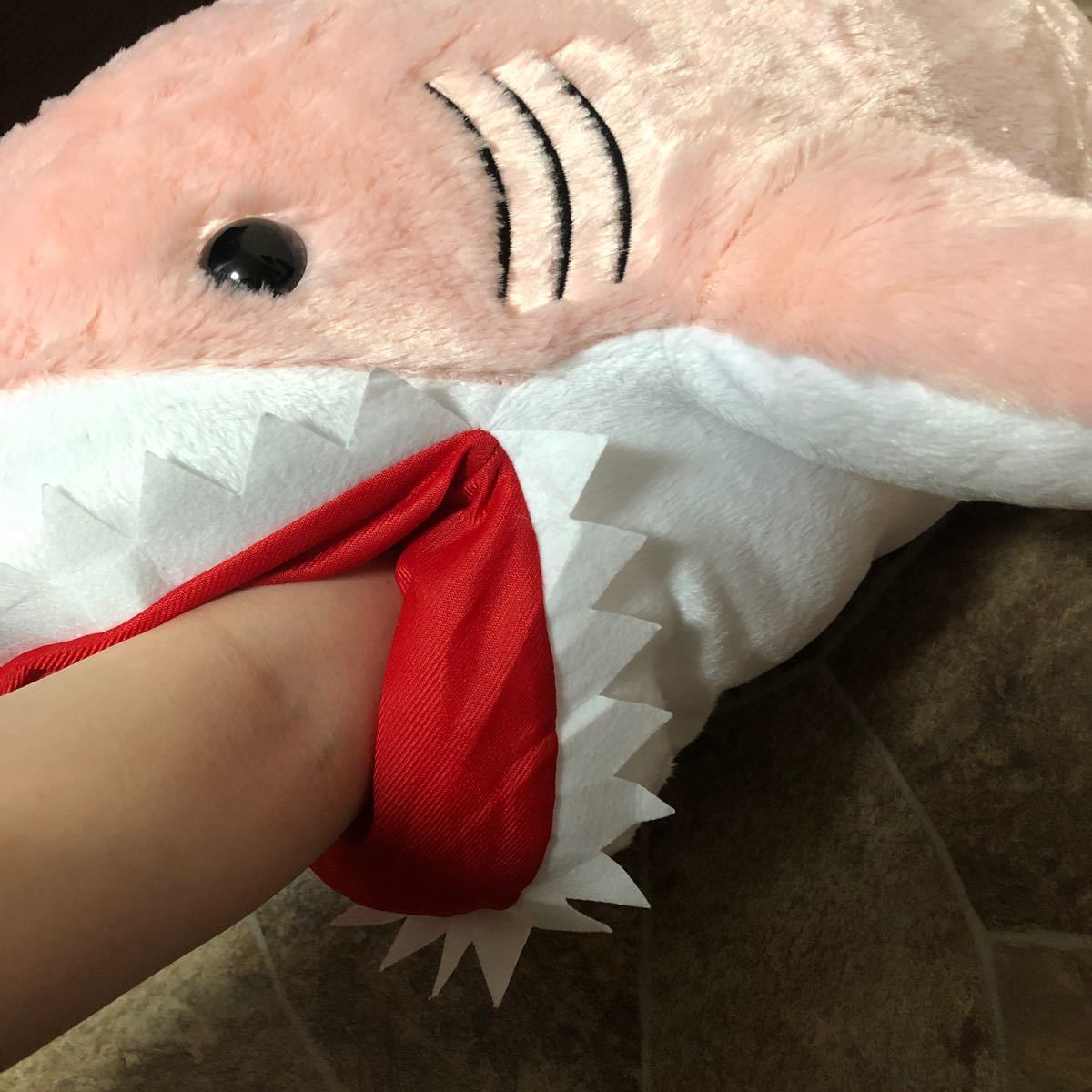 Paypayフリマ サメ Bigぬいぐるみ ピンク Paypayフリマ サメ Bigぬいぐるみ ピンク