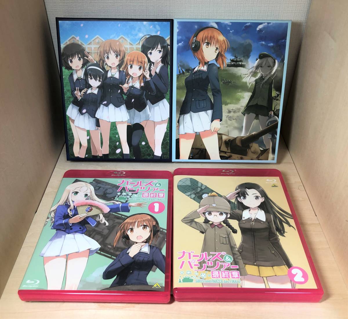 ■送料無料 特典完備■ Blu-ray ガールズ&パンツァー 5.1ch Blu-ray BOX / 劇場版 / 最終章 (1話-2話) 特装限定版 全巻セット