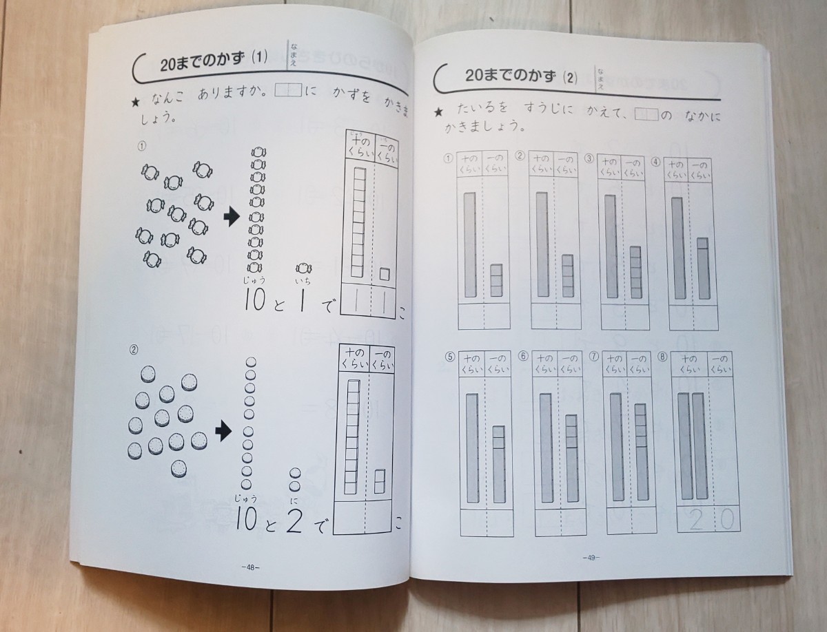 問題集 2冊 【小学一年生】陰山ドリル  初級算数 ・漢字