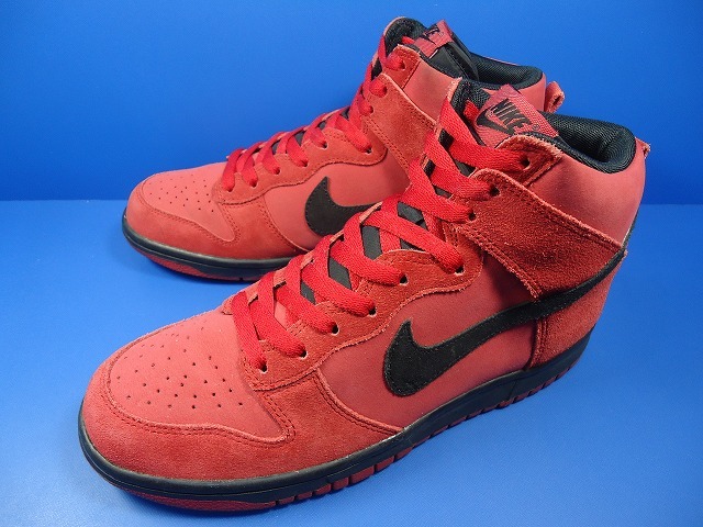 9517□美品 16年製 NIKE DUNK HIGH RED DEVIL ナイキ ダンク ハイ