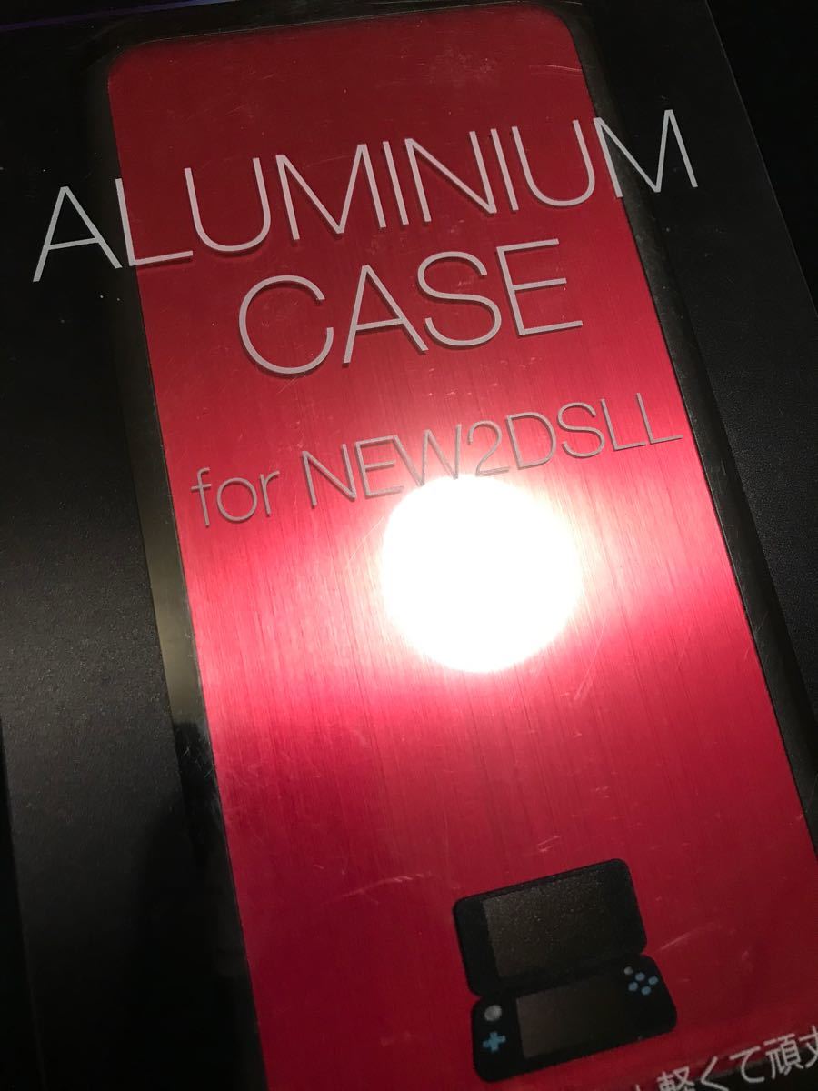 new 2DSLL カバー アルミニウム ハードケース
