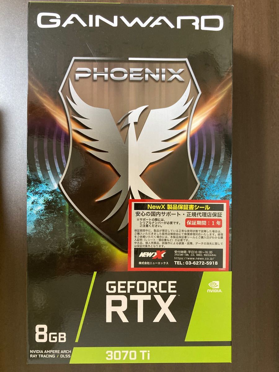 未開封 GAINWARD GeForce RTX3070 Phoenix V1の+mu-8.com