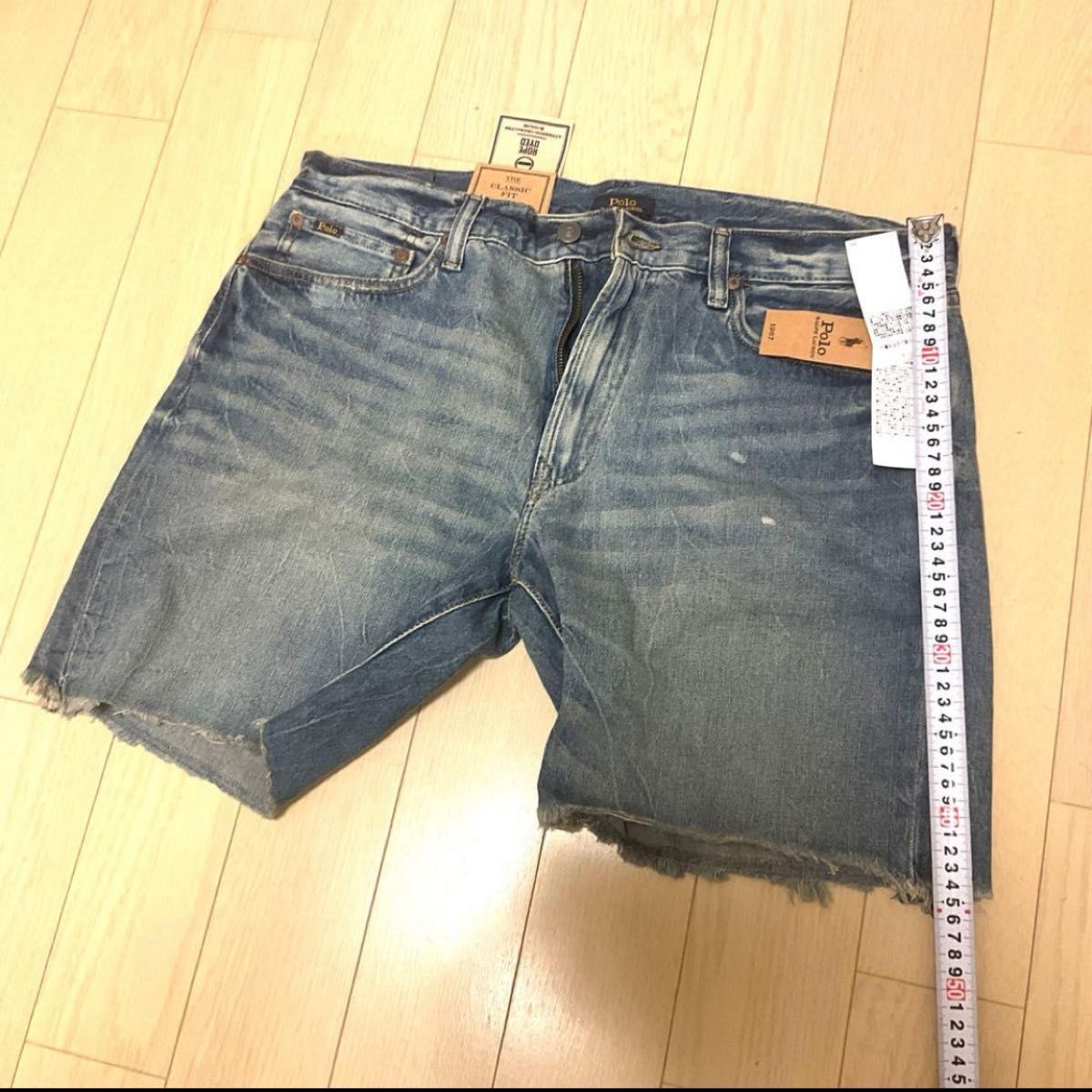 新品】ラルフローレン デニムサプライパンツ デニムショートパンツ 