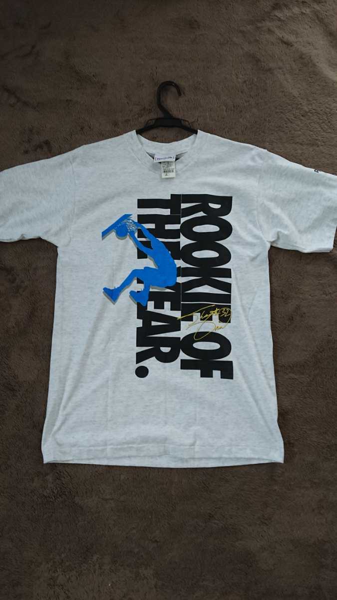1994年新品 Reebok シャキール オニール リーボック Tシャツ M シャック マジック LA レイカーズ NBA ORLANDO MAJIC LA LAKERS Reebok_画像2