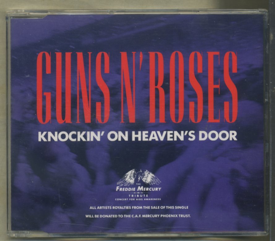 GUNS N\'ROSES*Knocking on Heaven\'s Door England record 2trkCD