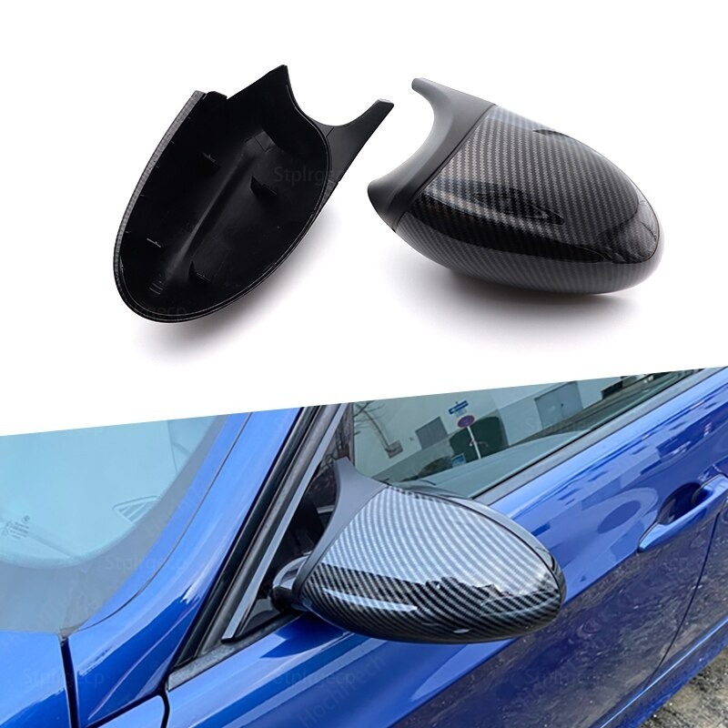 BMW M3 style side door mirror cover high endurance ABS resin made E87/E81/E82/E88/E90/E91/E92/E93 carbon fibre color 