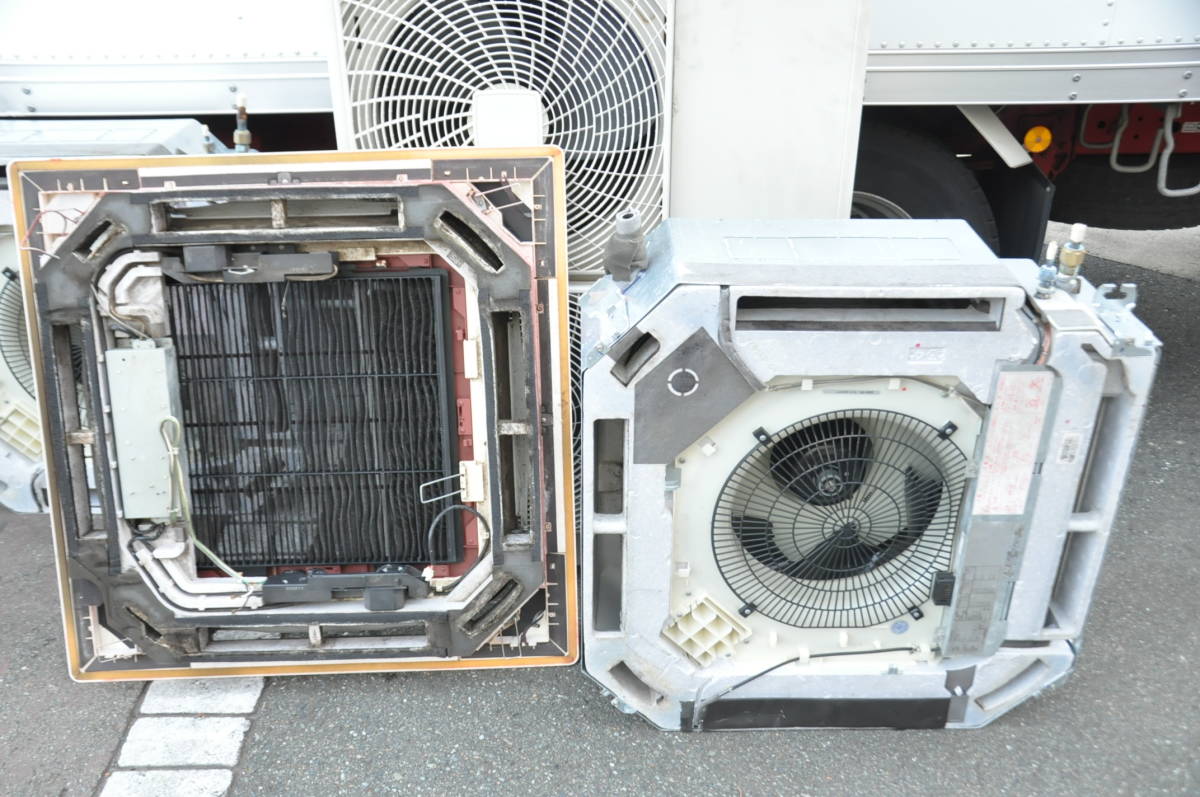 非売品 厨房 内機 外機 天カセ 天井カセット 10馬力 SYCP280AB(N)D ...