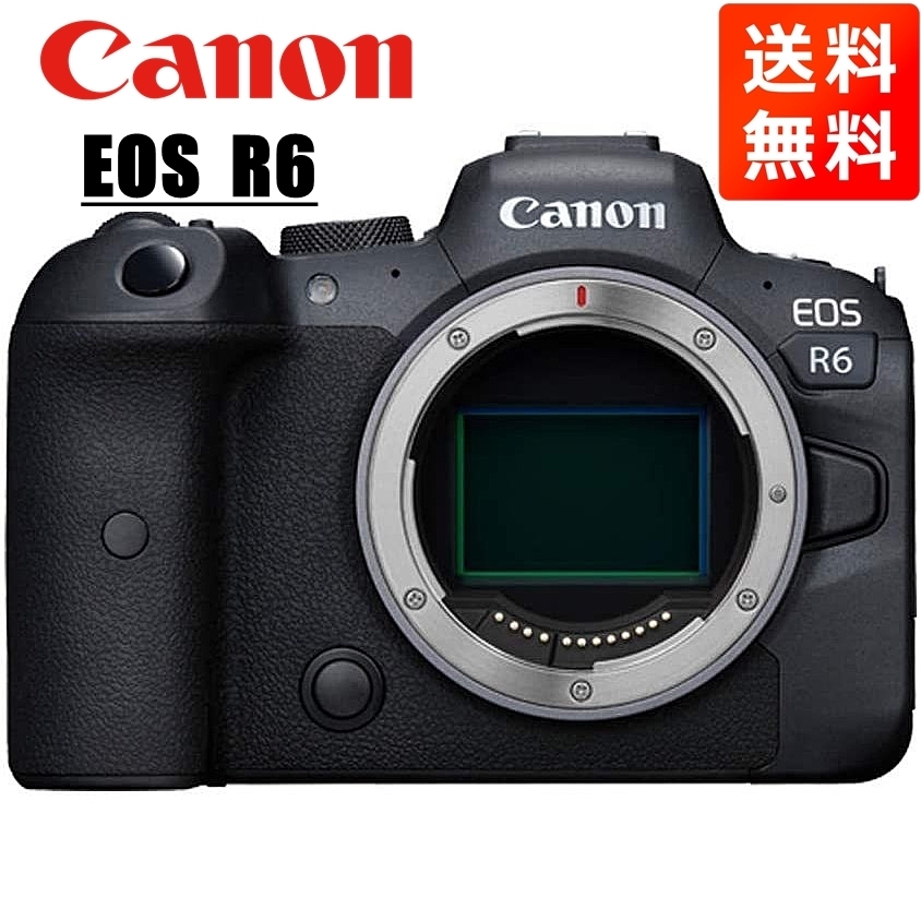 キヤノン Canon EOS R6 ボディ ブラック ミラーレス一眼 カメラ 中古_画像1