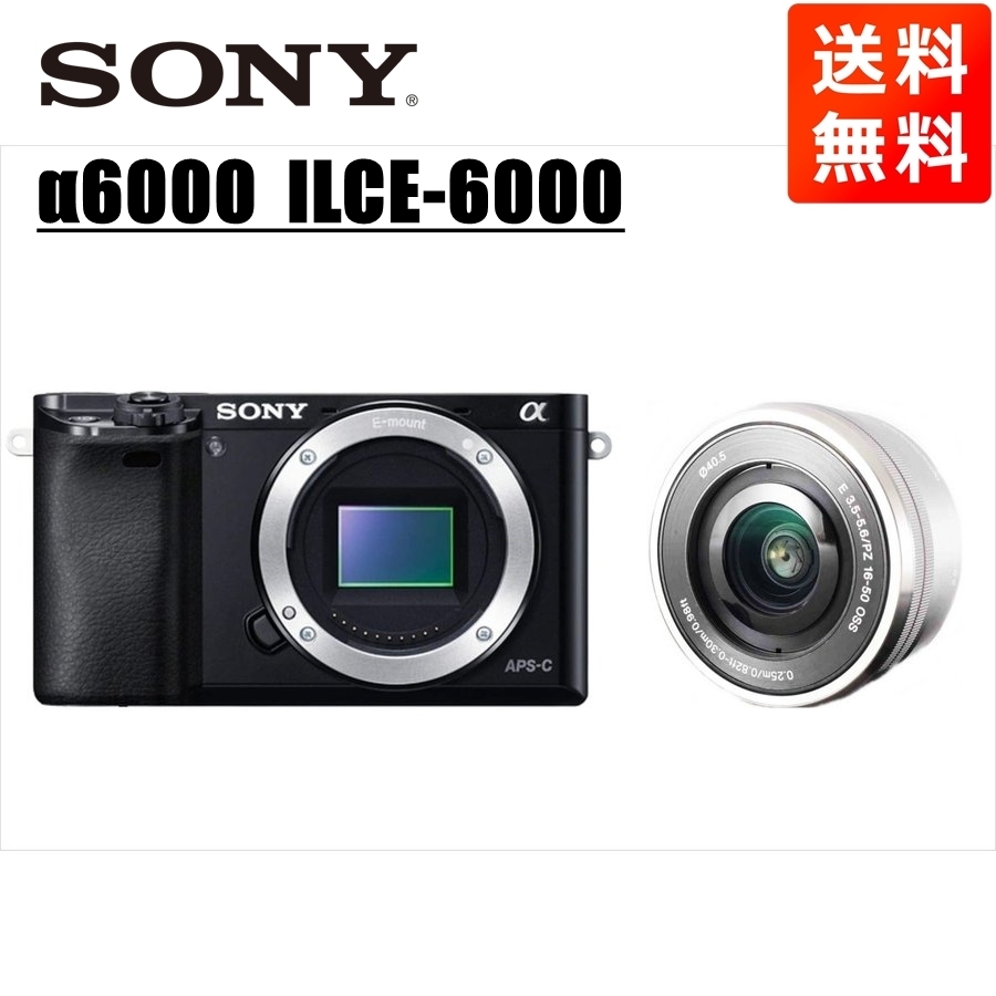 好きに SONY ソニー α6000 カメラ 中古 ミラーレス一眼 レンズセット