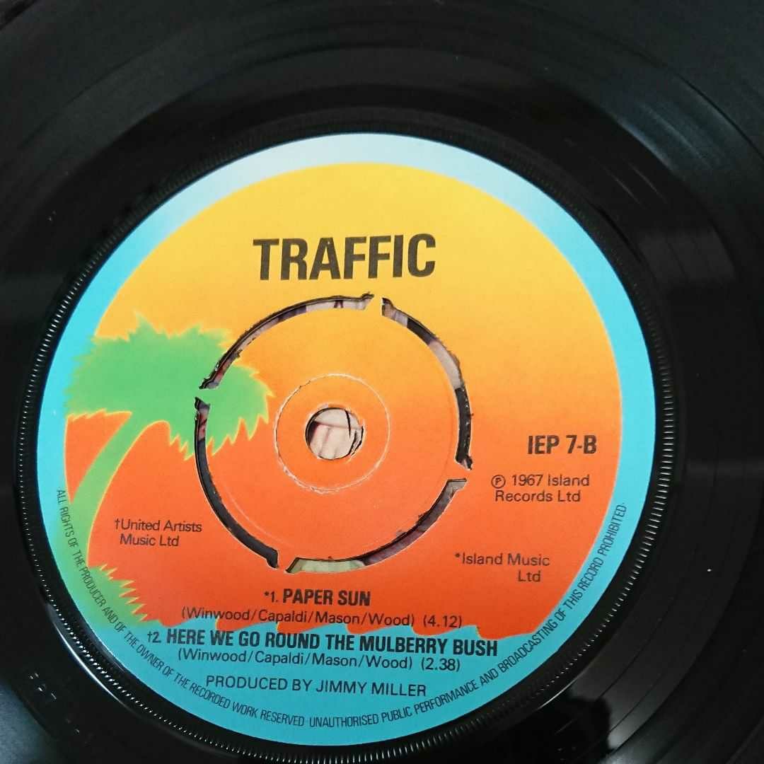 UKorig トラフィック traffic EP レコード