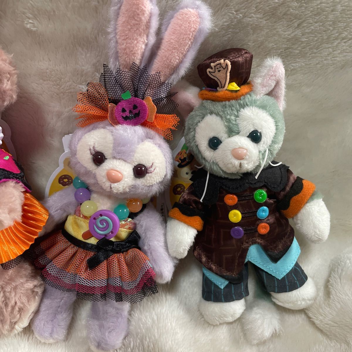 ダッフィー&フレンズ 2017 ハロウィン ぬいぐるみバッジ 4点 #1 ディズニーシー ハロウィンシリーズ ダッフィー&フレンズ