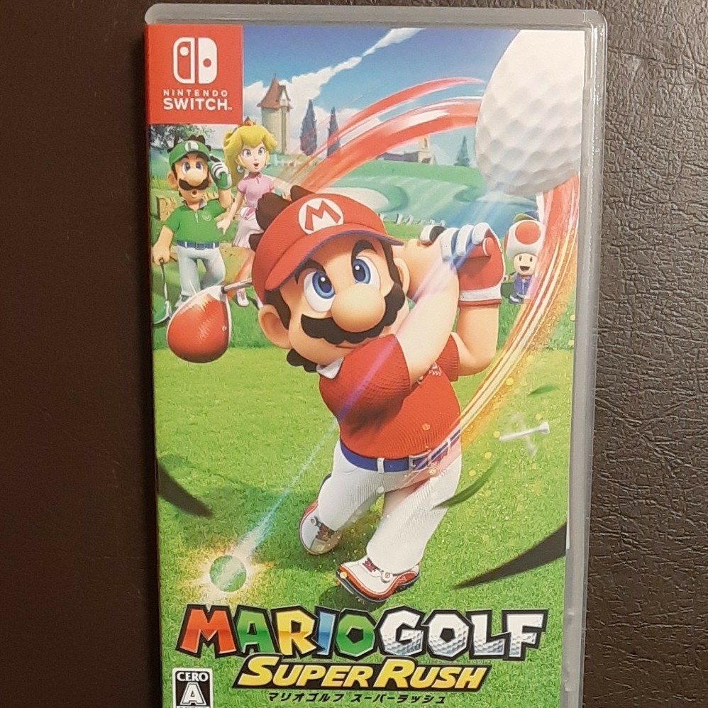 マリオゴルフ　スーパーラッシュ　ソフト　一回だけ遊びました