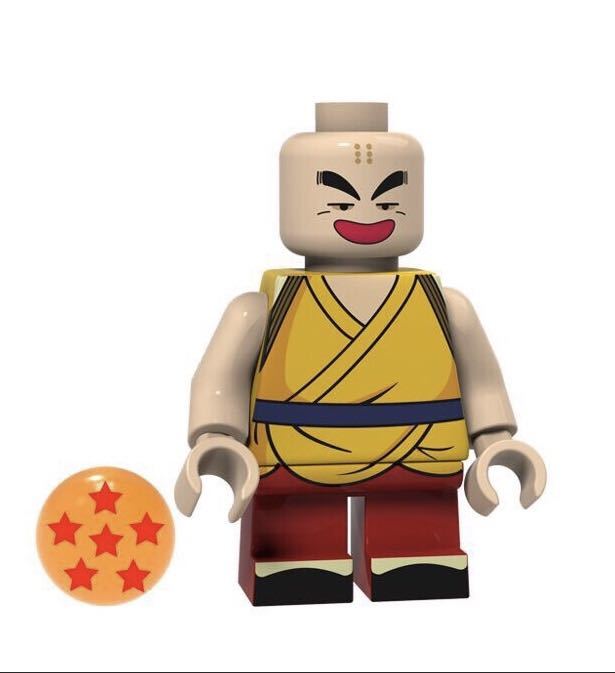 翌日発送　ドラゴン　クリリン ブロックミニフィグ　レゴ　LEGO 互換 ブロック ミニフィギュア レゴ 互換 v_画像1