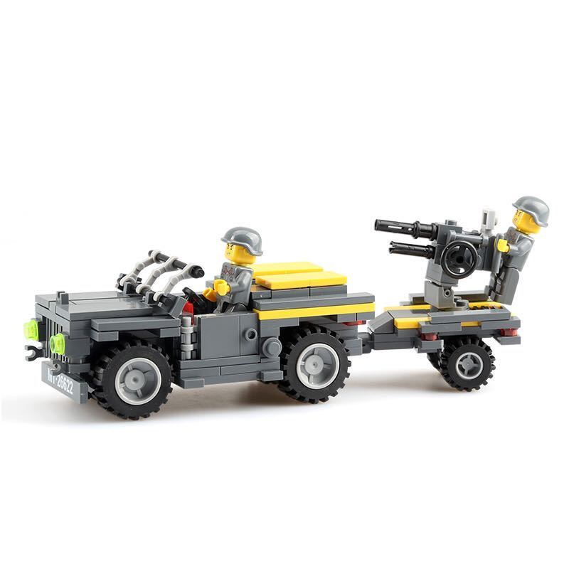 翌日発送　軍用車両　　ブロック　ミニフィグ LEGO 互換 ミニフィギュア　r_画像1