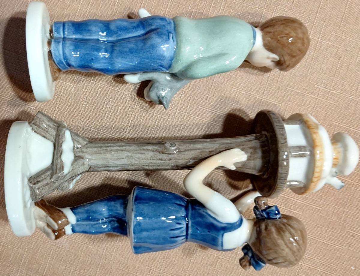 2001年セット ロイヤルコペンハーゲン フィギュリン 少女と