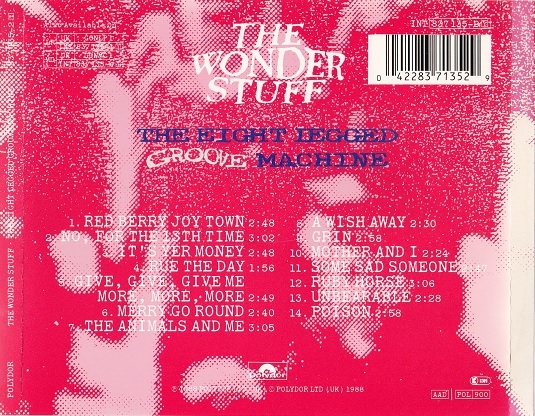 The Wonder Stuff / The Eight Legged Groove Machine (輸入盤CD) ワンダースタッフ
