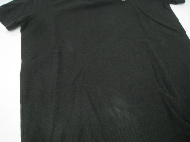 AMERICAN EAGLE OUTFITTERS アメリカンイーグル アウトフィッターズ 半袖 ポロシャツ ブラック 黒 Slim Fit スリムフィット XSサイズの画像4