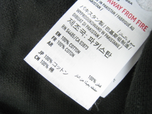 AMERICAN EAGLE OUTFITTERS アメリカンイーグル アウトフィッターズ 半袖 ポロシャツ ブラック 黒 Slim Fit スリムフィット XSサイズの画像6