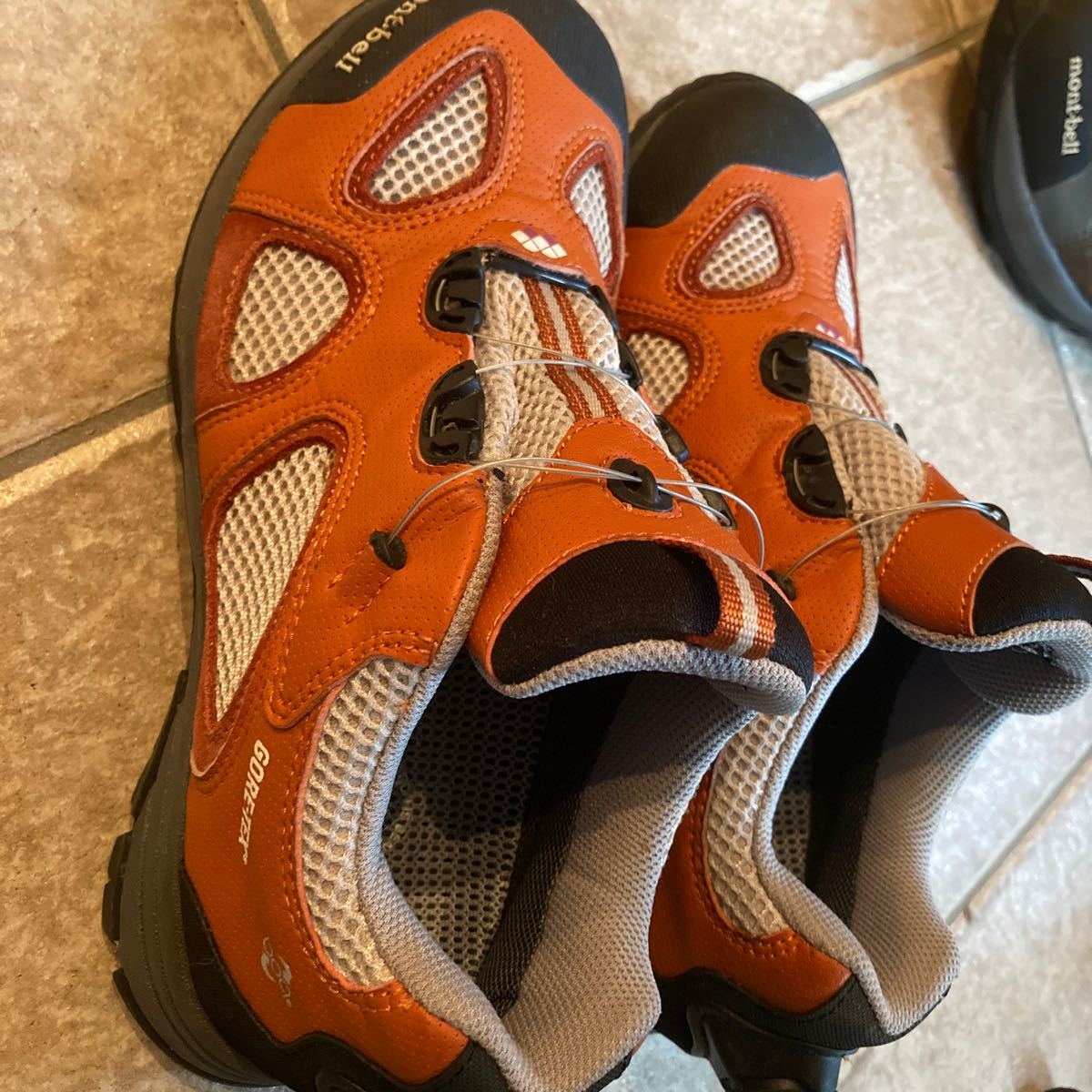 登山者用の靴です
