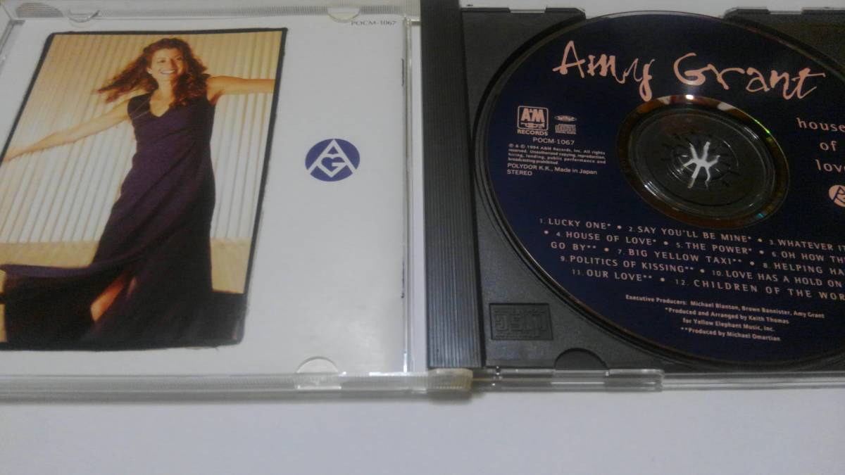 AMY GRANT / HOUSE OF LOVE (国内盤)　POCM-1067 〈1994.8.22発売〉_画像3