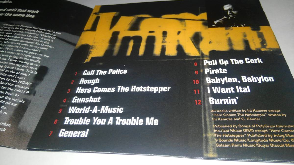 Ini kamoze / Here Comes The Hotstepper (輸入盤)_画像3