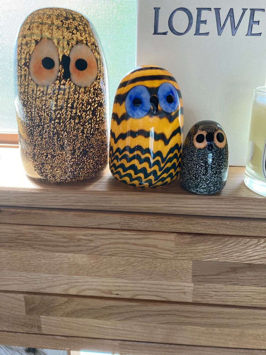 イッタラ　バード iittala オイバトイッカ　フクロウ　オウル　オウレット　owl