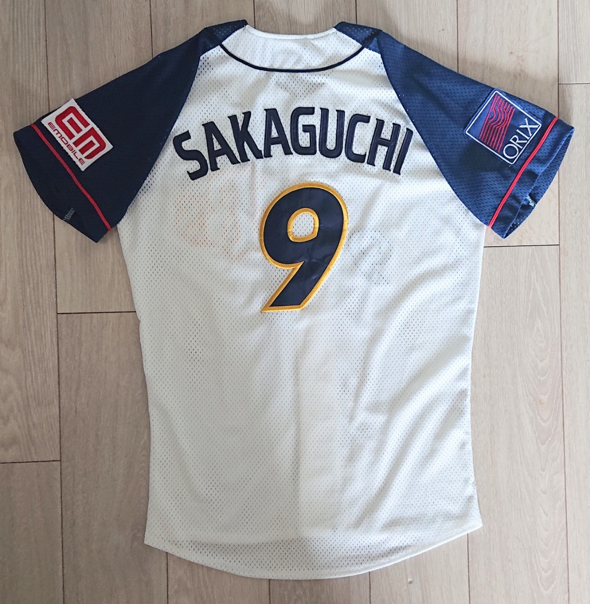 希少 美品】オリックス バファローズ 坂口 ハイクラス ホーム 希少 美品】オリックス バファローズ 坂口 ハイクラス ホーム