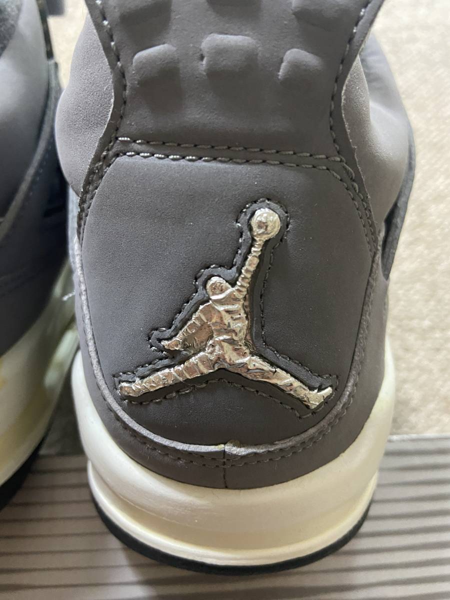 てになりま ヤフオク! - NIKE AIR JORDAN 4 RETRO COOL GREY US9.5 27.5c... のジャンプ